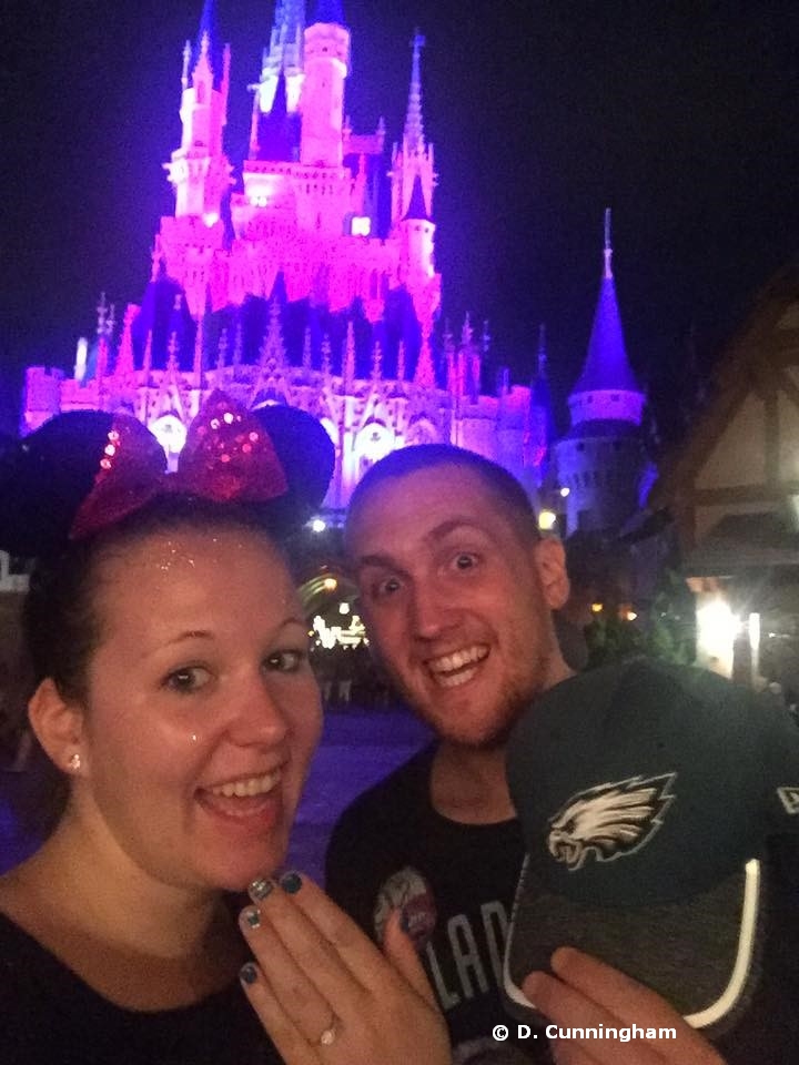 Engagement at Walt Disney World