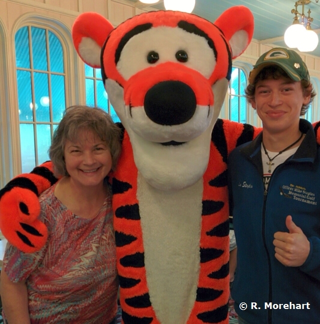 ruth morehart with tigger