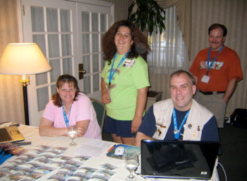  Colleen and some of the other staff of volunteers 