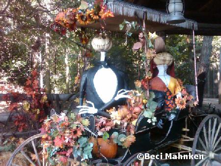 Halloween decorations at Big Thunder Ranch