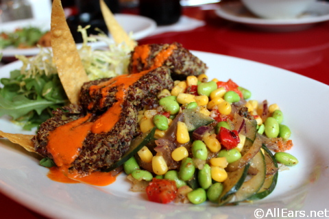SautÃ©ed Red Quinoa Cakes - Whispering Canyon Cafe - Wilderness Lodge
