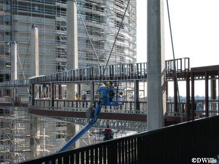 Bay Lake Tower Construction September 2008