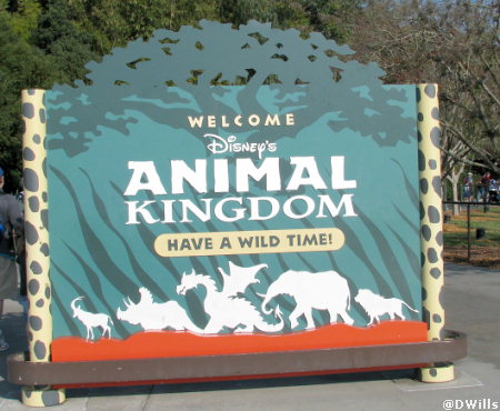 Animal Kingdom Sign