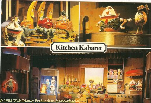 Kitchen Kaberet - The Land Epcot Postcard