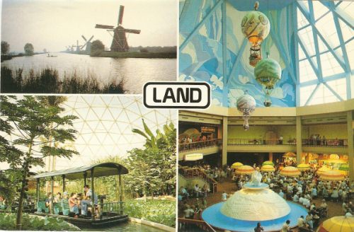 The Land Epcot Postcard