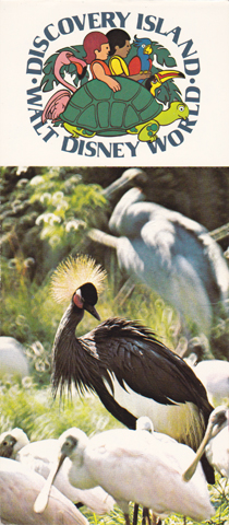1979 Postcard Book - Discovery Island