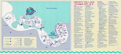 1991 Walt Disney World Village and Pleasure Island