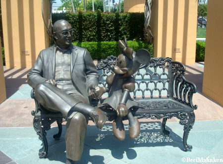 Walt Disney Studios - Disney's Legends Plaza Bench