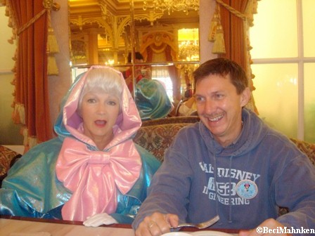 Fairy Godmother and Jim at the Plaza Inn