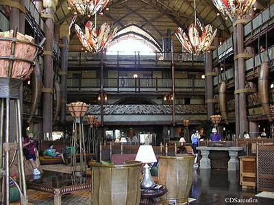 Animal Kingdom Lodge Lobby