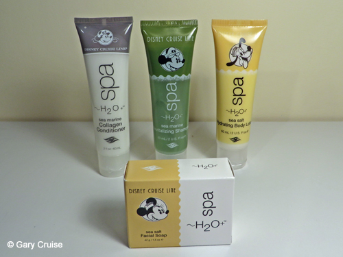 Disney Cruise Line soaps and lotions