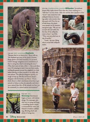 Disney Magazine Winter 2003-04 pg 38