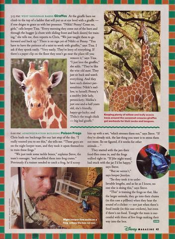 Disney Magazine Winter 2003-04 pg 43