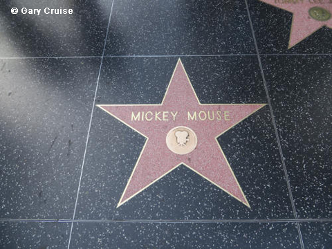 Mickey Mouse's star