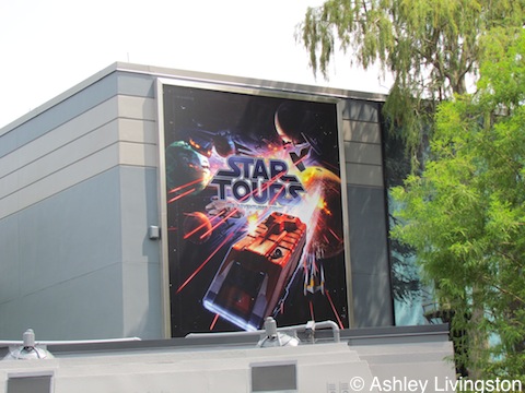 Star Tours sign