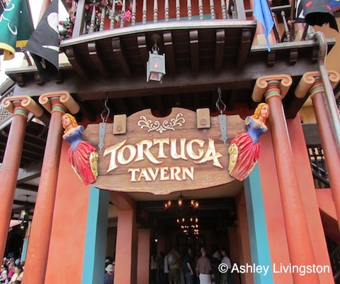 Tortuga Tavern sign