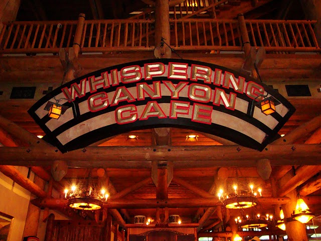 Whispering Canyon Cafe Sign
