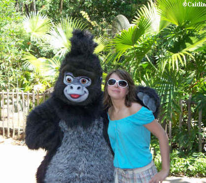 Caitlin and Turk at Animal Kingdom