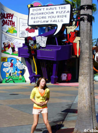 Caitlin at Universal