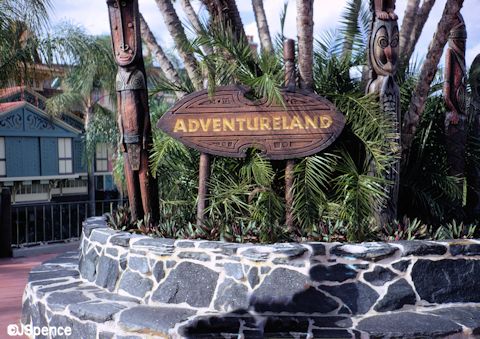 Adventureland Entrance Planter