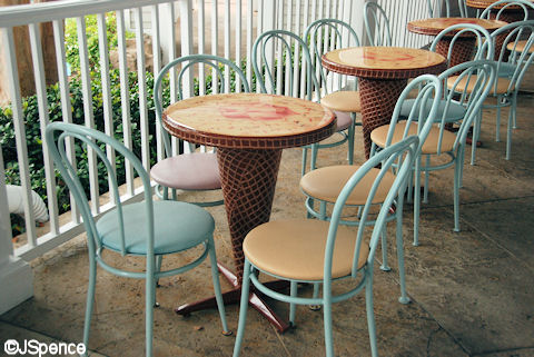 Ice Cream Cone Table