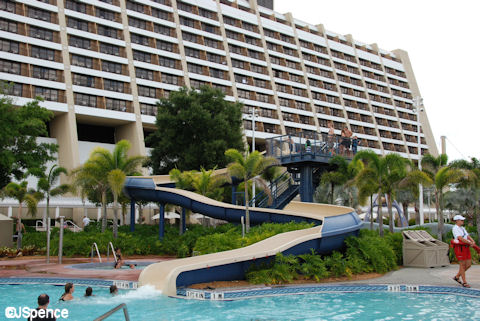 Contemporary Pool & Slide