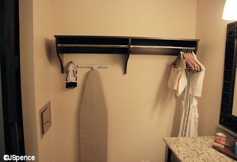 Hanger and Ironing Board