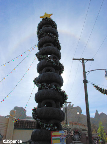 Leaning Tower of Tires