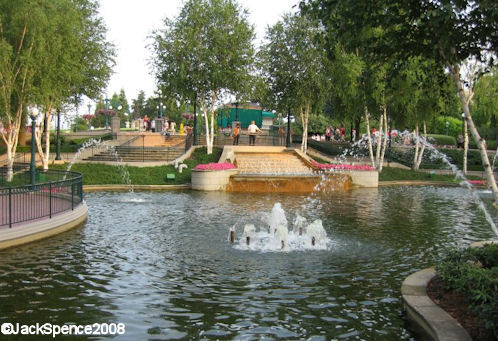 Fantasia Gardens at Disneyland Paris