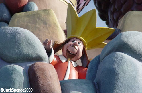 Disneyland Paris Fantasyland Alice's Curious Labyrinth King of Hearts 