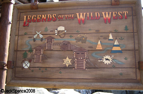 Disneyland Paris Frontierland Legends of the West