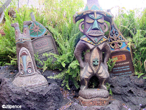 Disneyland Preshow Tiki Gods