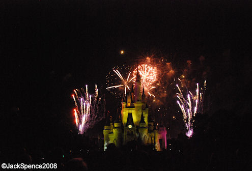 Mickey's Not So Scary Halloween Party Happy HalloWishes Fireworks