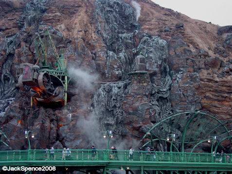 Mount Prometheus Lava at Mysterious Island at Tokyo DisneySea