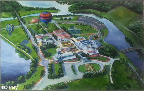 Disney Institute Concept Drawing
