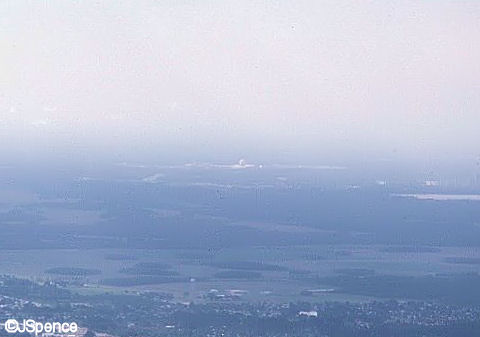 Spaceship Earth as seen from an Airplane