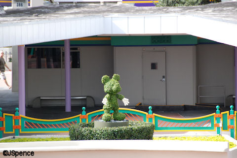Topiary Mickey Mouse