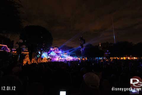 Disneyland Candlelight Processional - 12/01/12