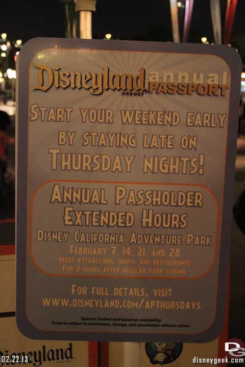 Disneyland Resort Photo Update - 2/22/13
