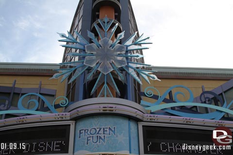 Frozen Fun at Disneyland