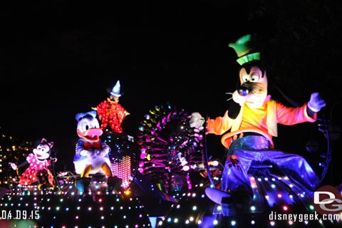 Disney Paint the Night Parade in Hong Kong Disneyland