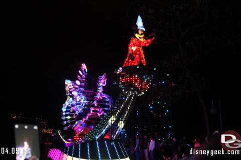 Disney Paint the Night Parade in Hong Kong Disneyland