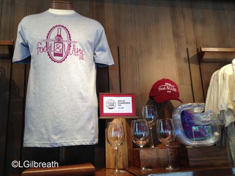 DCA Food and Wine Festival merchandise