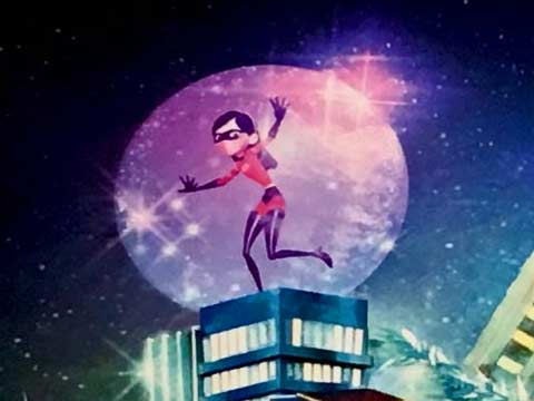 Incredibles Paint the Night float