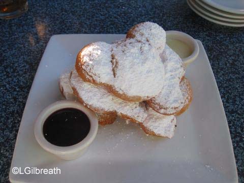 Cafe Orleans Mickey Beignets