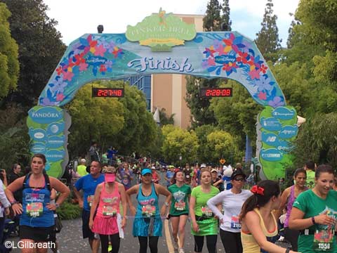 2016 Tinker Bell Half Marathon Finish