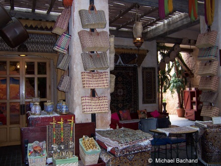 Shopping inside the bazaar