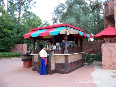Moroccan drink kiosk