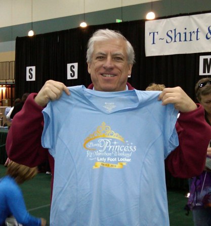 Mike Checks In for Princess Half Marathon