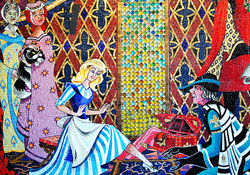 Cinderella Mosaic at Disney's Magic Kingdom